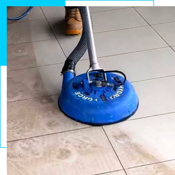 Grout cleaning services in Gainesville, Prince William County removing embedded buildup