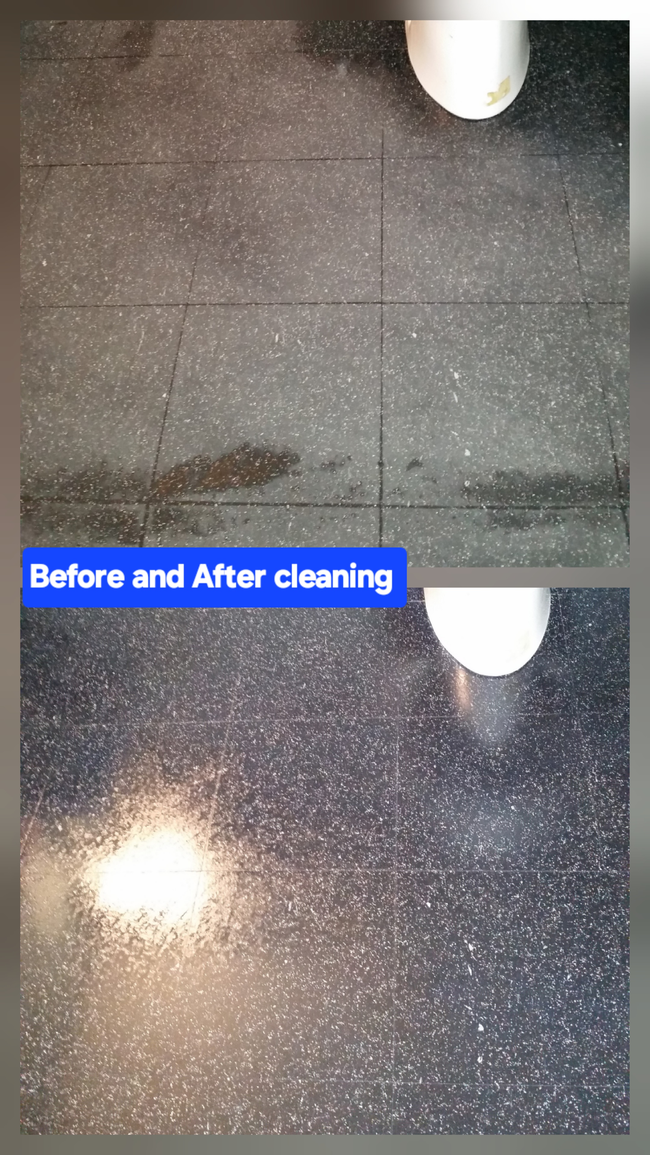 VCT strip services in Gainesville, Prince William County for professional floor care