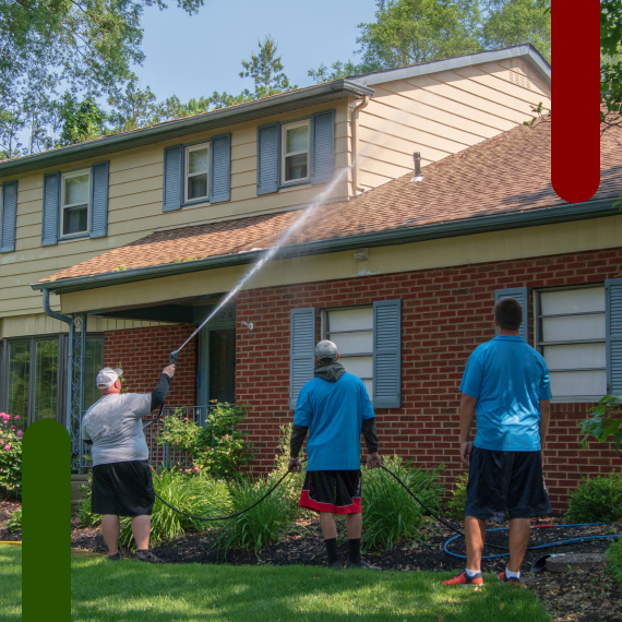 Roof and Gutter Pressure Washing