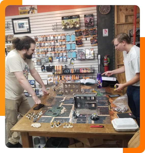 Warhammer miniatures and models