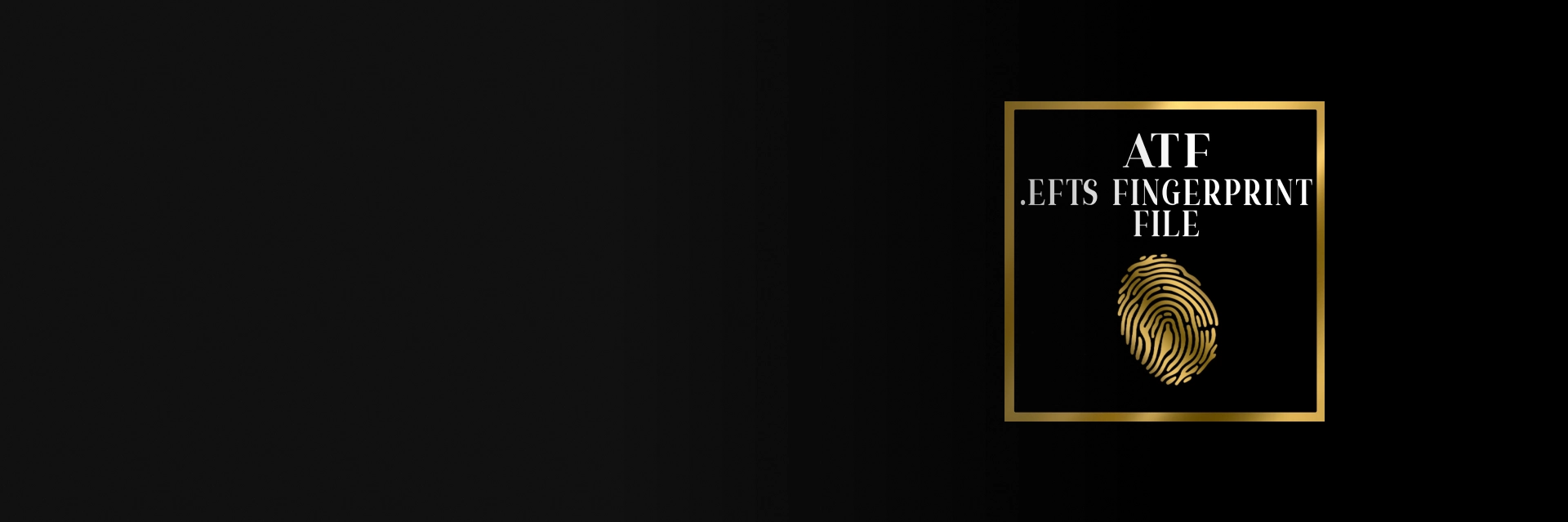 ATF electronic file for federal ePortal submission