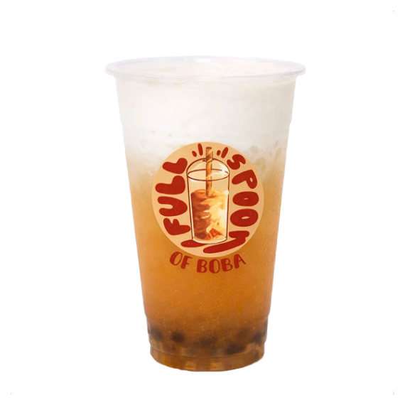 Cream Cheese Black or Green Tea (24oz)