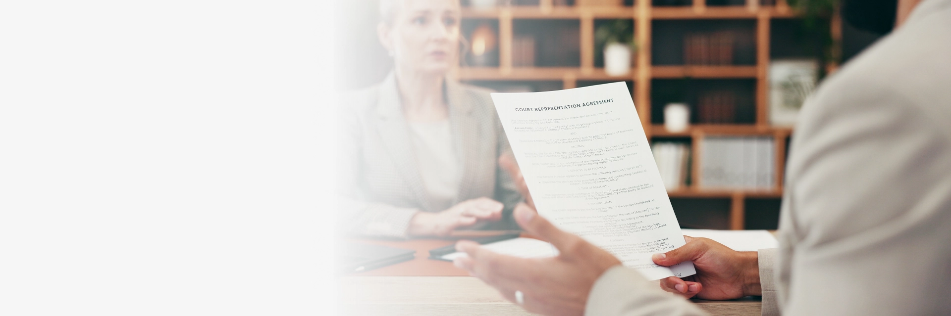 An attorney prepares medical expert witness testimony in the U.S.