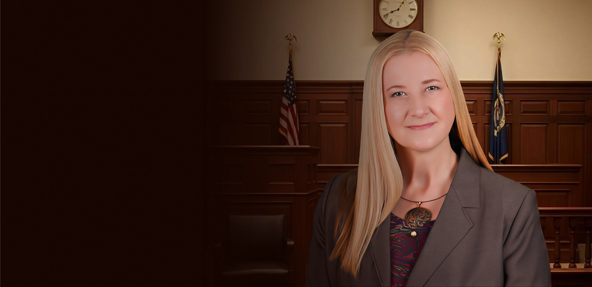 An attorney reviews charts with an obstetrics & gynecology medical expert witness in the U.S.