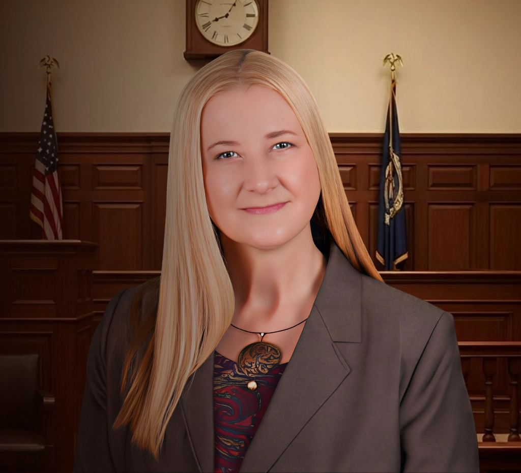 An attorney reviews charts with an obstetrics & gynecology medical expert witness in the U.S.