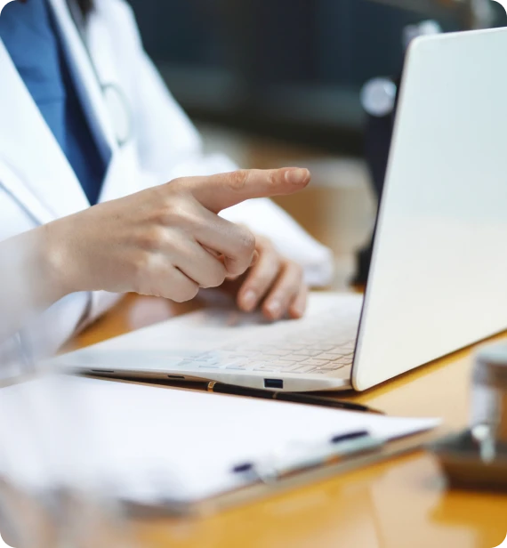 A care timeline is reviewed by an obstetrics expert witness in the U.S.
