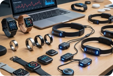 WEARABLES AND HEALTH DATA ZONE