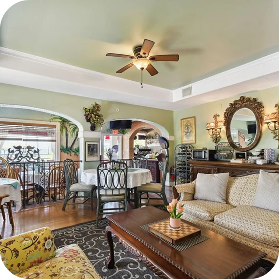 Historic Elegance and Private Spaces