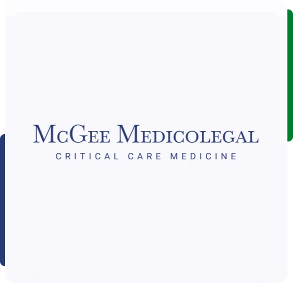  Physician reviewing cases as a medical witness expert