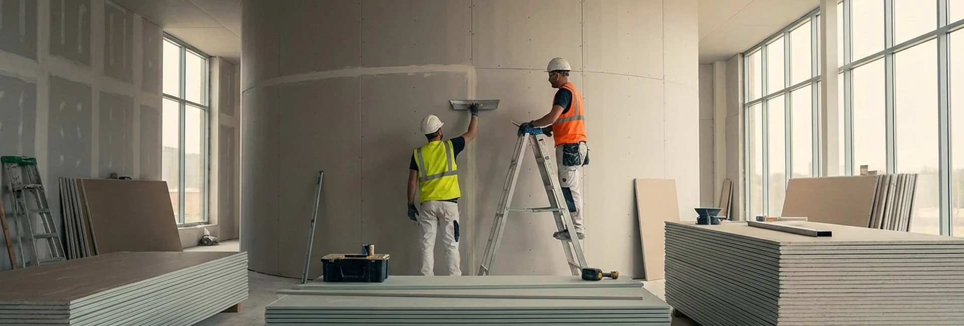 Drywall services in Menifee performed inside a residential property.