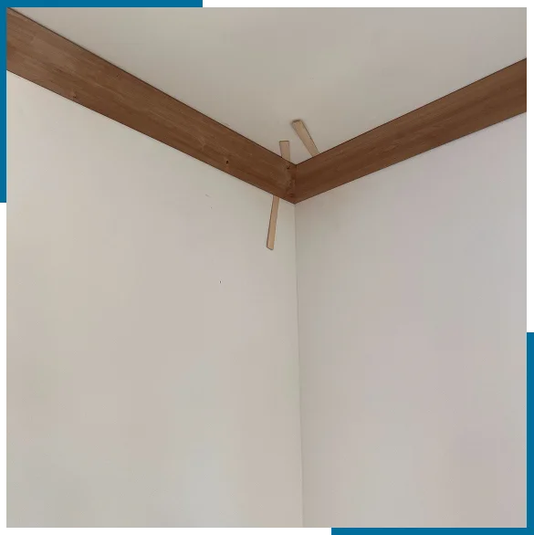 Residential drywall services in San Bernardino smoothing walls.