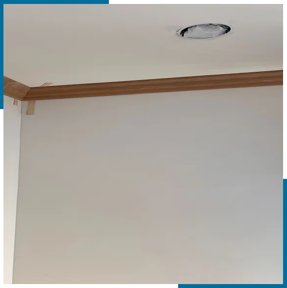 Commercial drywall services in North San Diego repairing offices.