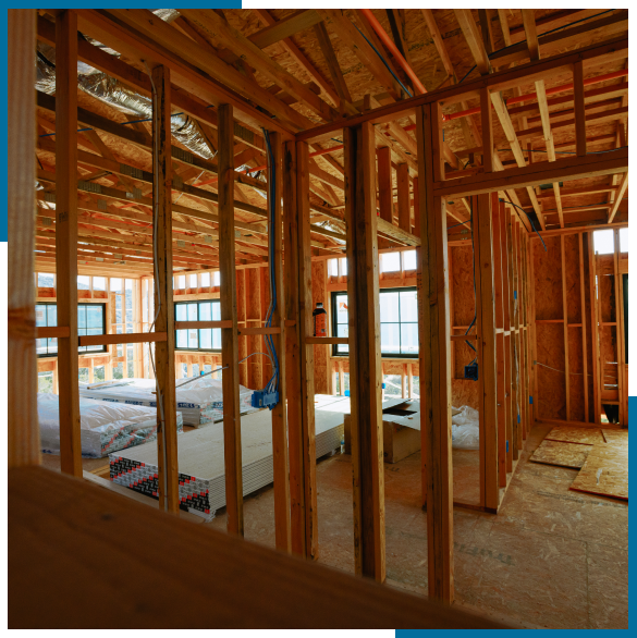 Drywall repair services in Menifee blending patched walls seamlessly.