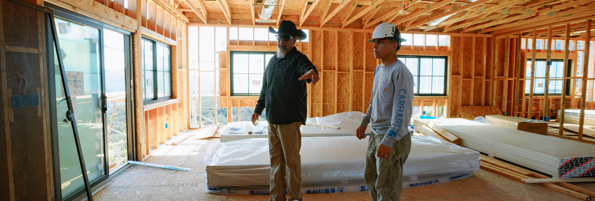 Water damage repairs in Menifee removing damaged drywall sections.