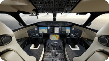Advisors analyzing aviation consultant services for financing options.