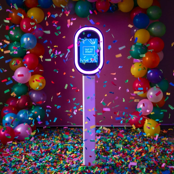 Free-Standing Photo Booth