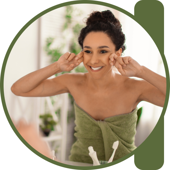Step-by-step guide preview for lymphatic self-massage eBook
