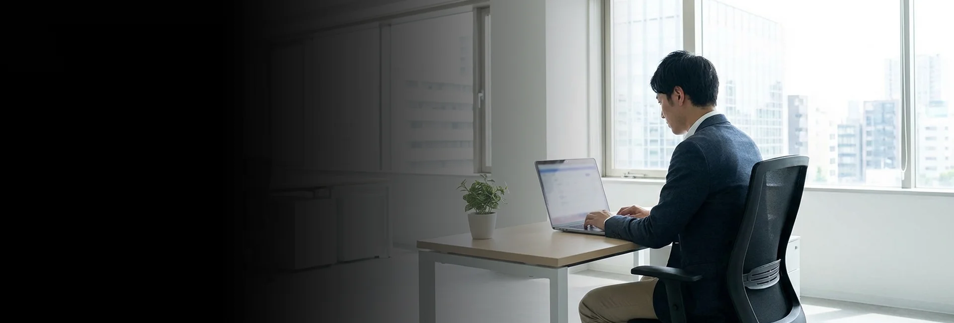 A hiring manager reviews candidate profiles while using a post a job service on a professional recruiting platform.