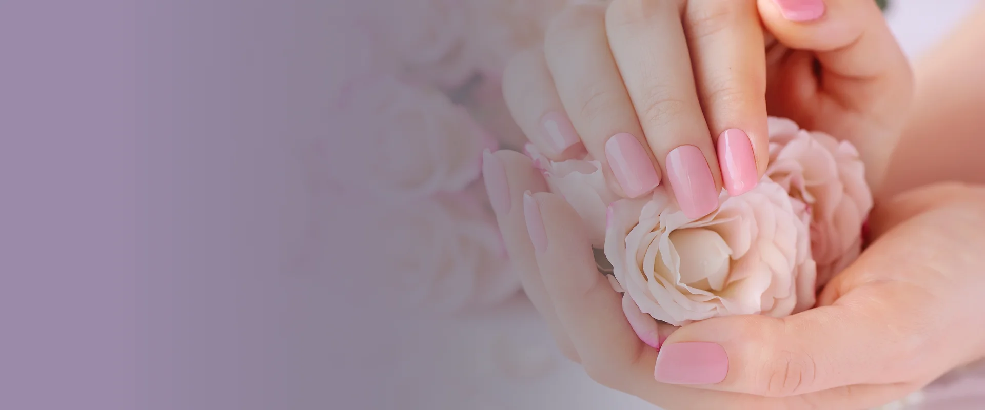 Client enjoying a manicure at the best nail salon in West Hartford, CT