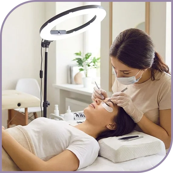 Professional setup for West Hartford salon services appointment