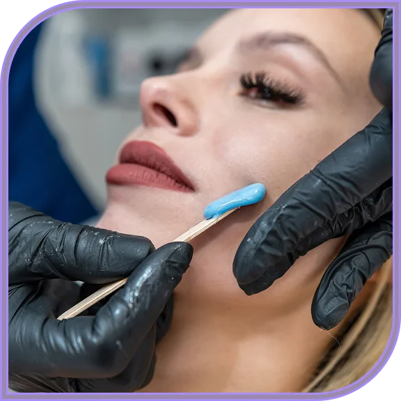 Technician preparing tools for waxing in West Hartford, CT