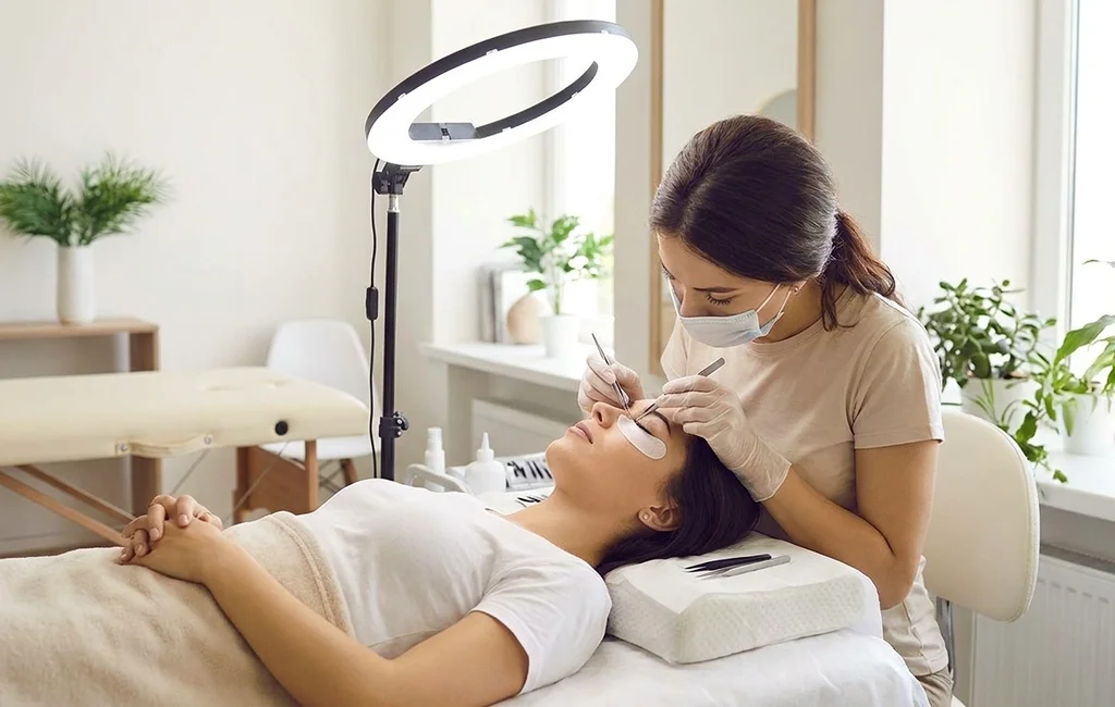 Provider administering Botox in Minneapolis during a private appointment