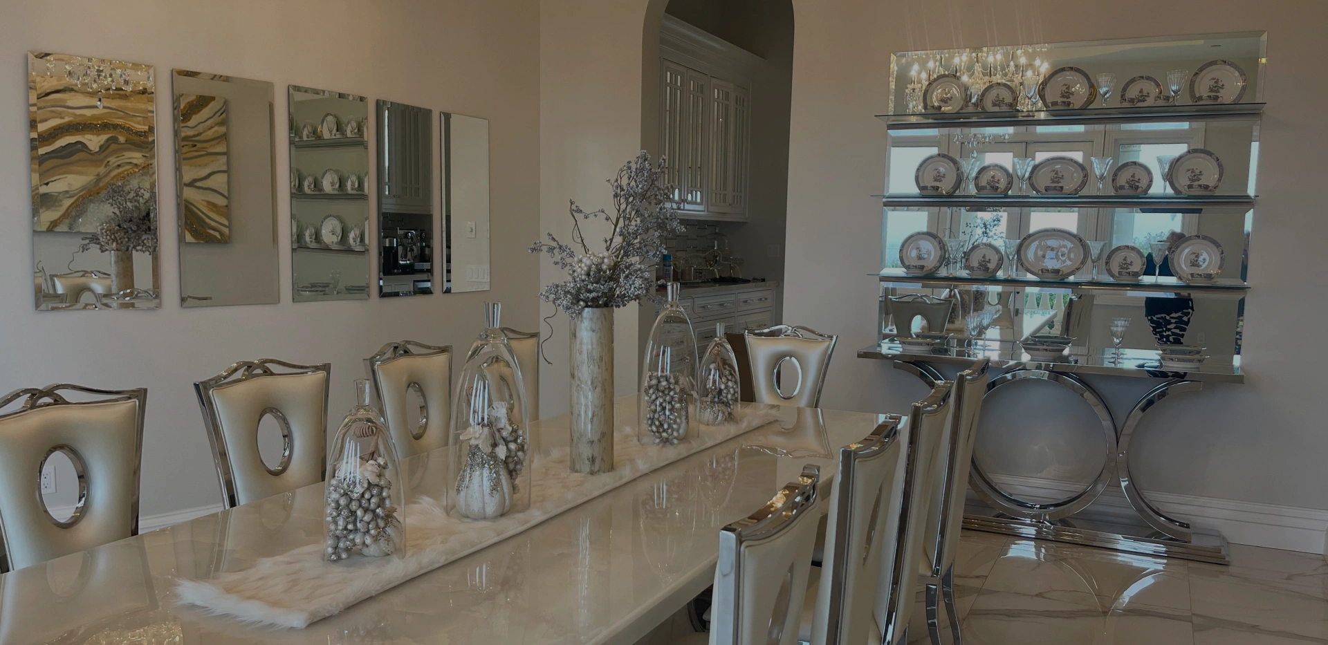 Family enjoying a modern living room styled with interior decorating services in Bakersfield.