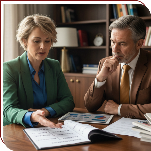 Neurosurgeon consulting legal documents as a neurosurgeon and spine surgery expert witness in the USA