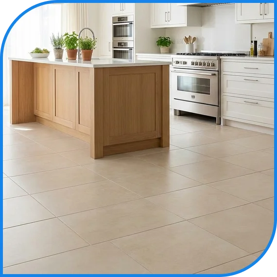 Flooring services team installing hardwood in Kitchener