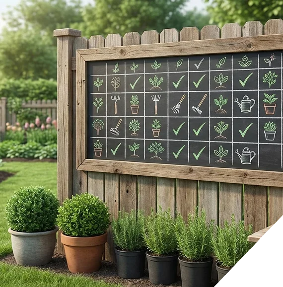 A landscaper in Frisco, TX trimming trees and shaping hedges on a sunny afternoon.