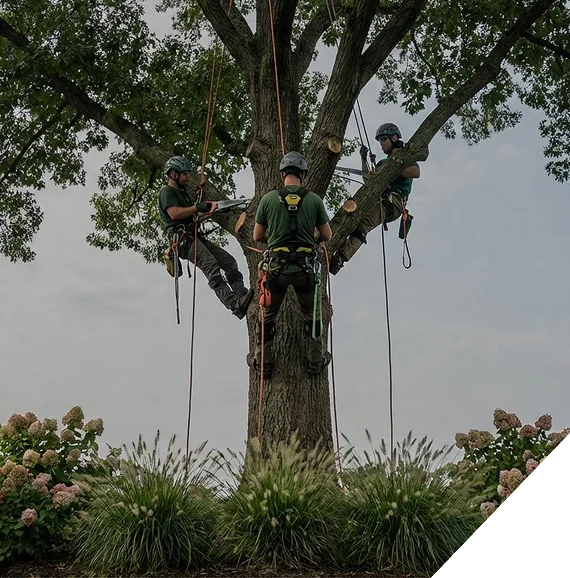 Landscape services in Plano shown through fresh sod being installed in a residential front yard.