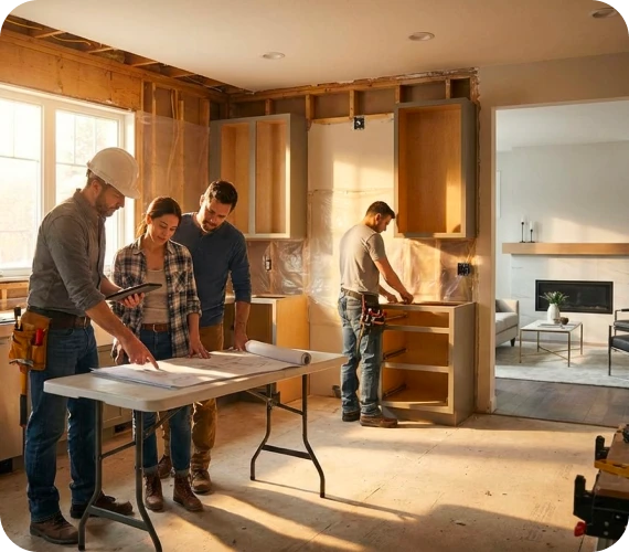 Kitchen and Bathroom Renovation