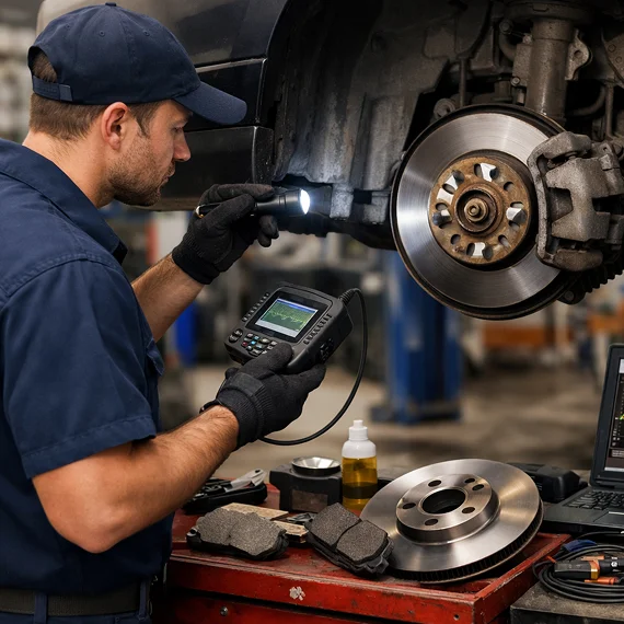 Full Brake System Repair and Fluid Service