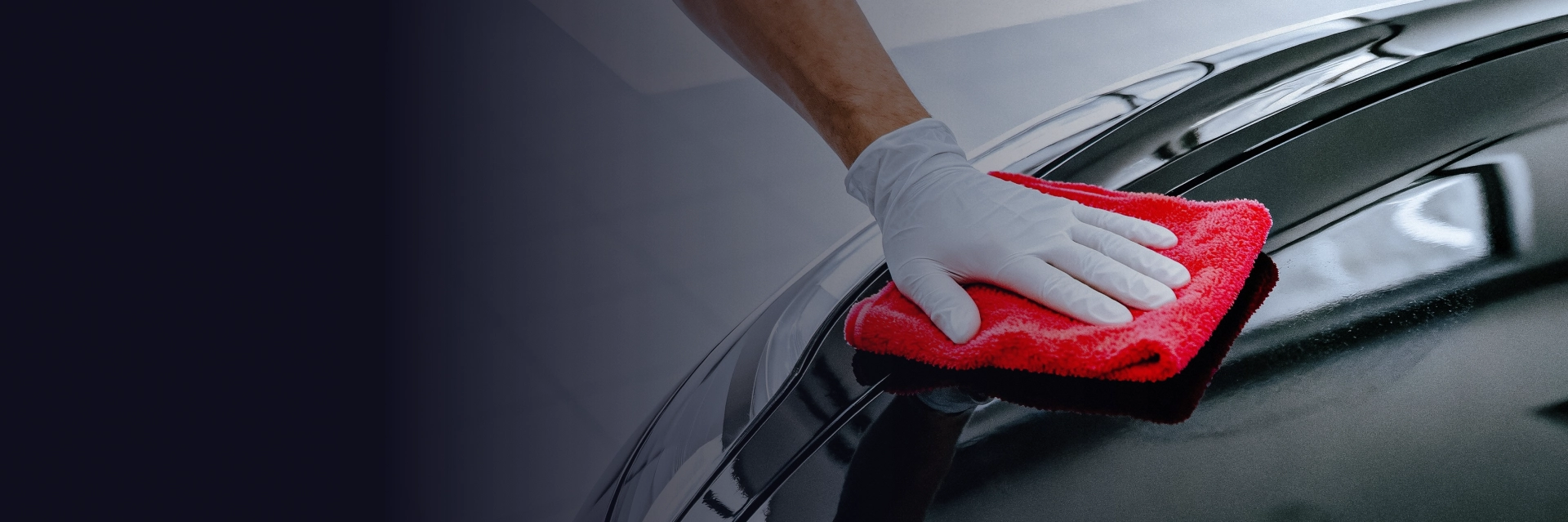 Detailer polishing with auto detailing products in Poughkeepsie, NY
