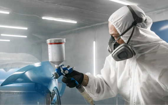 Delivery ready at a wholesale distributor of auto body paint and supplies in Poughkeepsie, NY