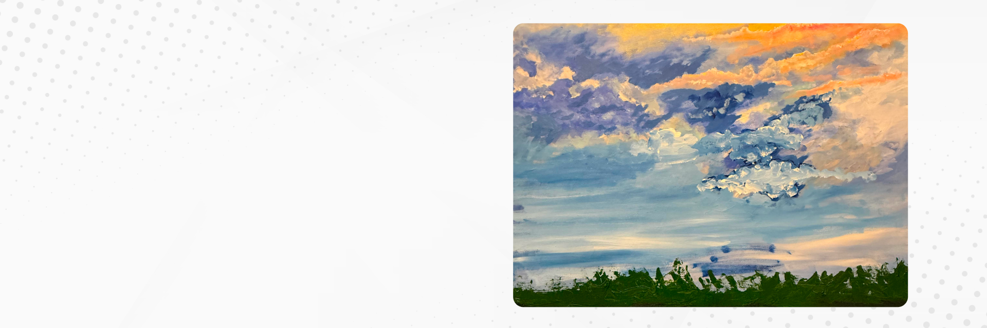 A client using paints during art therapy services in Oconomowoc to express emotions creatively.