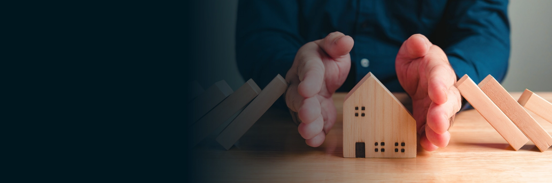 Homeowners reviewing home insurance in Hattiesburg documents