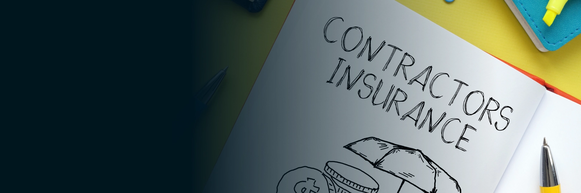 Contractor reviewing contractor insurance in Hattiesburg office