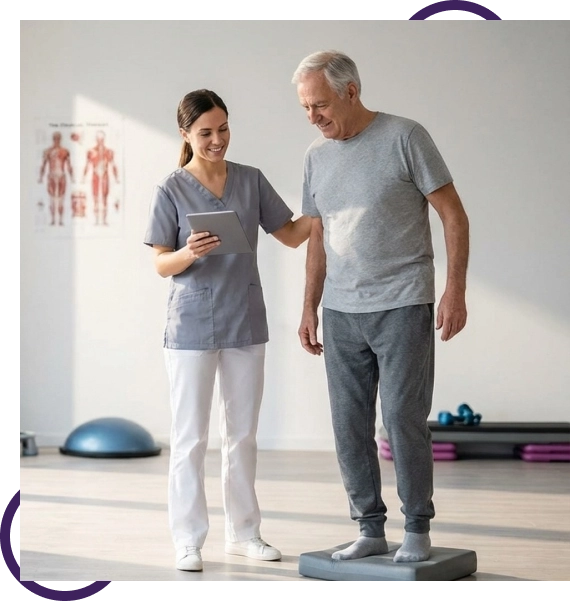 Gaze Stabilization and Visual Coordination Therapy