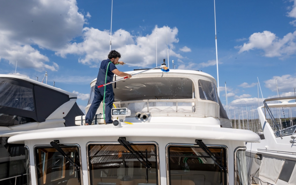 Weekly Yacht Washdown Services