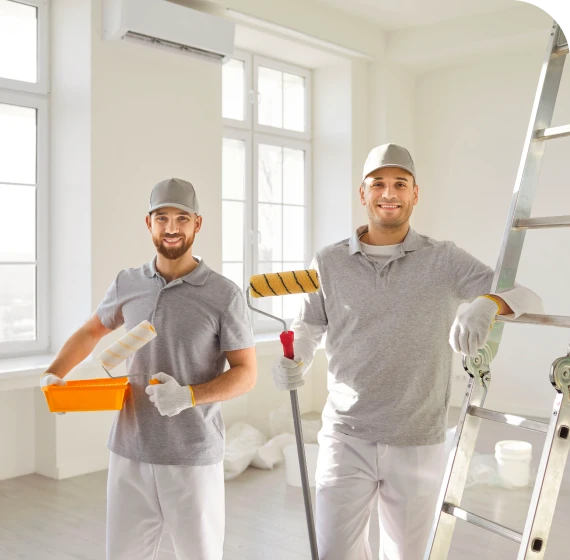 Floor Installation, Handyman Services, and Painting Services.