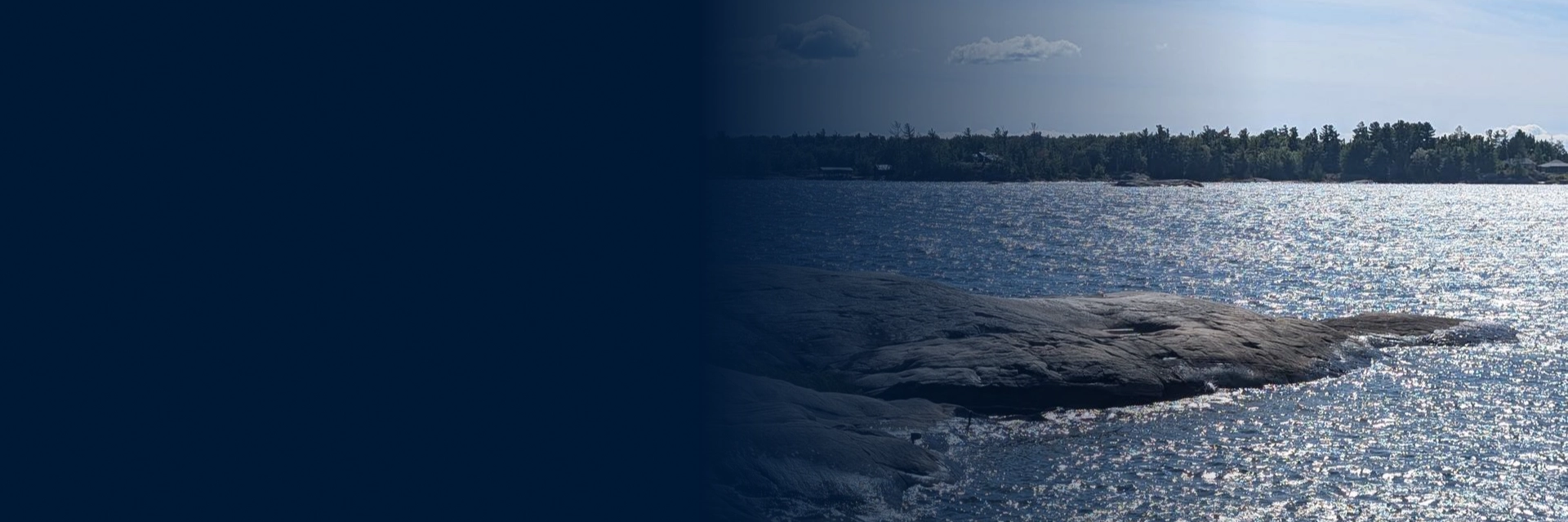 Guests relaxing during sightseeing cruises while enjoying the scenic shoreline and calm waters of Georgian Bay.