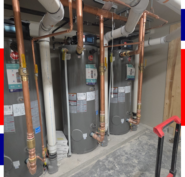Standard Hot Water Tank Installation