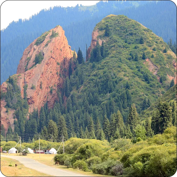 Travel experts planning a cultural journey with guests in Kyrgyzstan