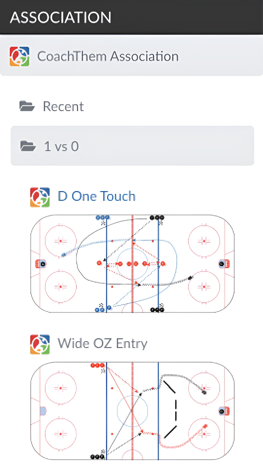 EXCLUSIVE ASSOCIATION DRILLS AND PLANS