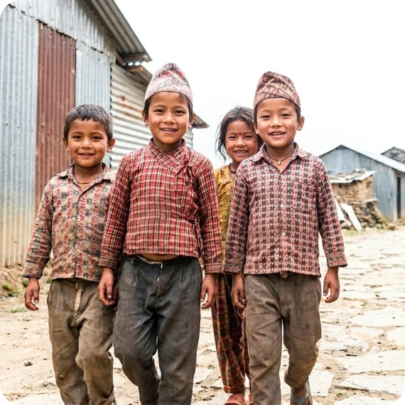 A non-profit organization for the underprivileged working with children in rural Nepal.