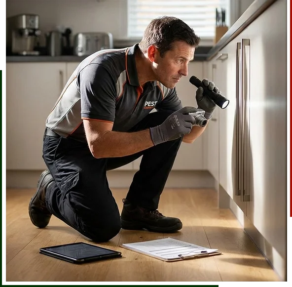 Comprehensive Cockroach Inspection