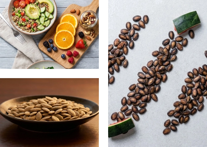 A man preparing a healthy meal supporting natural prostate wellness