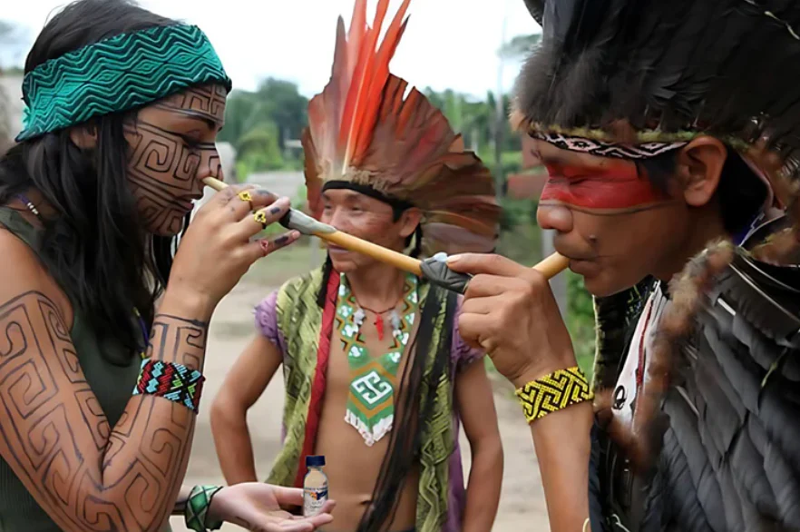 Hapé ceremony