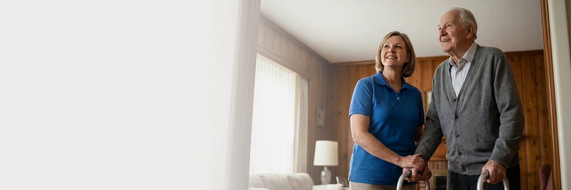 Caregiver supporting daily needs with home health care services in Tarpon Springs